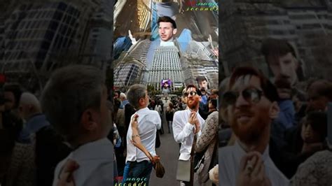 Lionel Messi is a famous and elegant catwalk model for the Gucci 